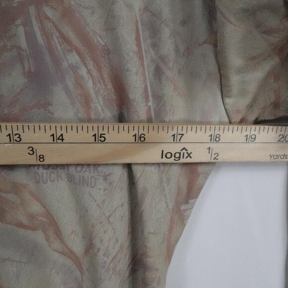 Under Armour Shirt Mens Large Camo Mossy Oak Duck Blind ColdGear Hunting 1245108 - Picture 13 of 16